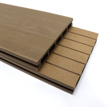 Chinese Factory Hollow  Backyard WPC Wood Composite Flooring/ Decking Panel